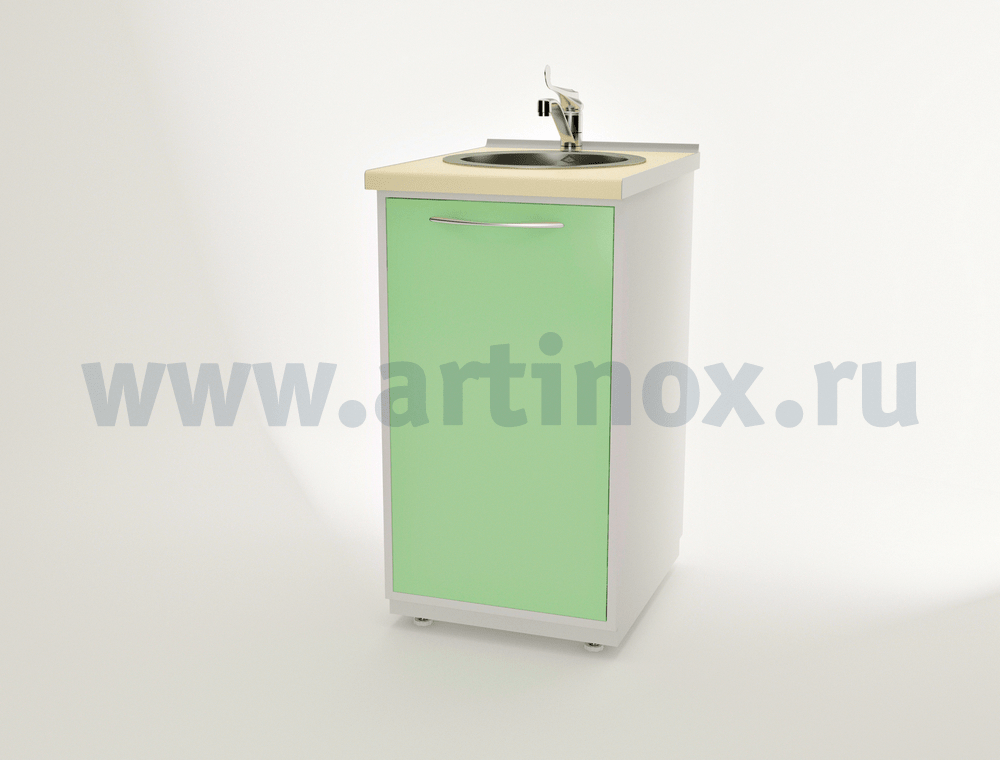 Тумба AR-04 - Металл в полимере