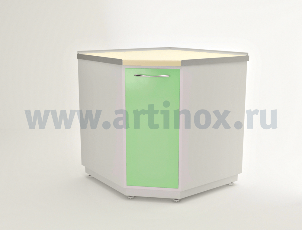 Тумба угловая AR-05Y - Металл в полимере