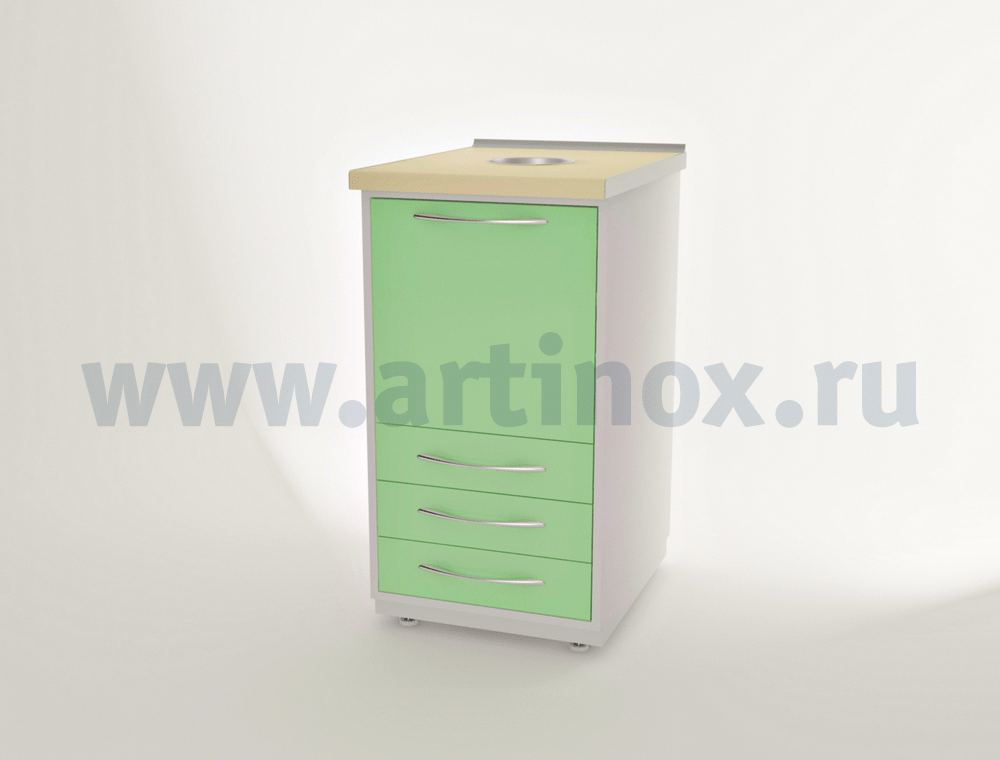 Тумба AR-E01 - Металл в полимере